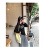 Women's European Style Long Sleeve Loose-Fit Letter Print T-Shirt, American Retro Slim Base Layer