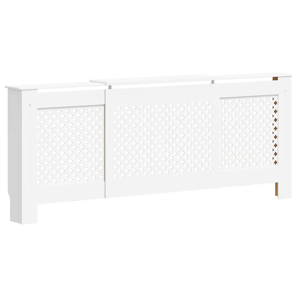 MDF Radiatora pārklājums Balts 205 cm
