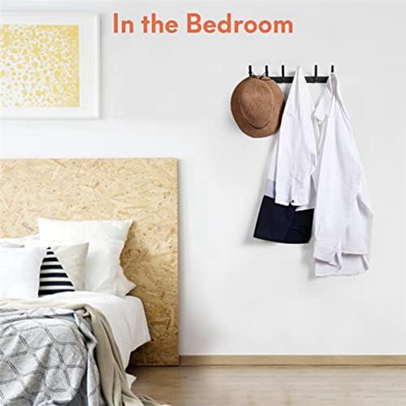 Good-Coat Rack Wall Mount, Entryway Coat Hooks Wall Mounted,Coat, Towel And Purse(4) Durable Easy Install Easy To Use