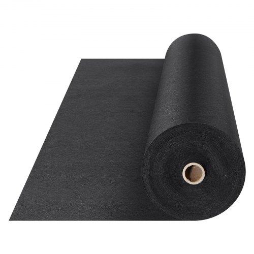 VEVOR Driveway Fabric, 3x100FT Non Woven Geotextile Fabric for Landscaping, Heavy Duty Garden Weed Barrier Fabric, 4OZ Landscape Fabric