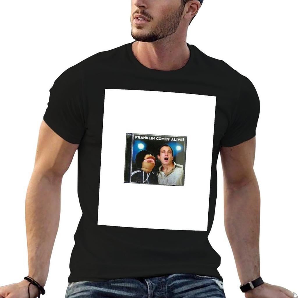 Arrested Developunisext Franklin Comes Alive Sticker Tshirt Casual Lightweight Short Sleeve Top
