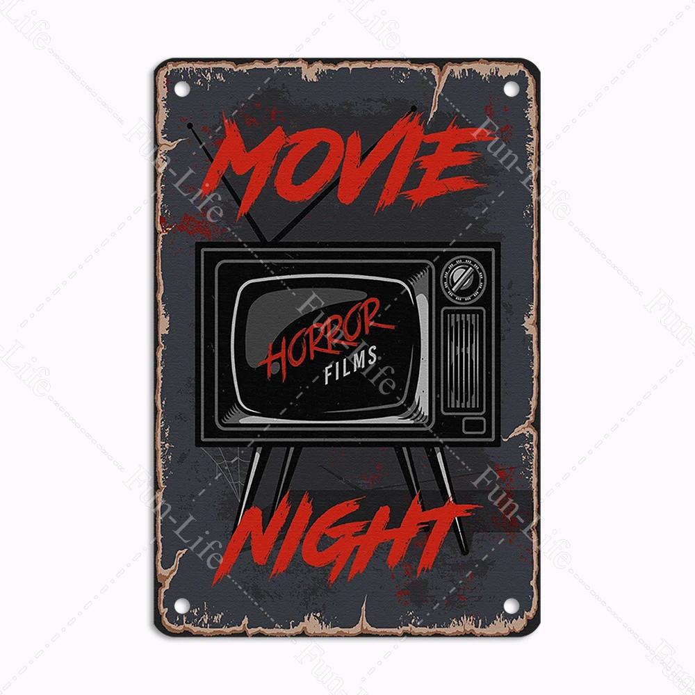 Feature Movie Vintage Posters Show Metal Tin Sign Retro Plaque Cinema Decor Hobby Bedroom Wall Decoration x cm