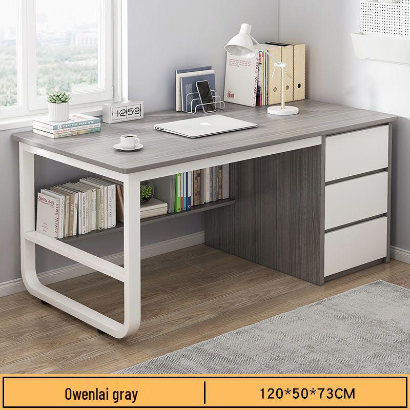 Simple Student Writing Desk with Drawer - Home Office Study Table