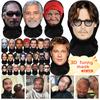 New 2026 Realistic 3D Mask Full Face for Women Man Cosplay Accessories Mascaras Halloween Masquerade Mesh Headgear