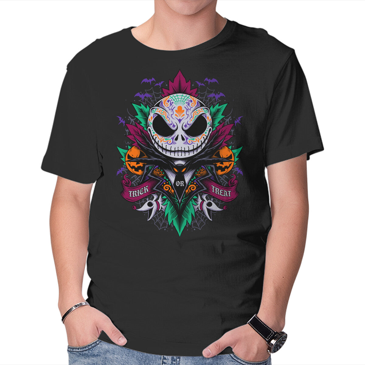 Unisex Crew Neck T-Shirt Beautiful Trick Graphic Short Sleeve Casual Tee XXXL