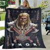 Nordische Wikinger-Mythologie Weiche Decke Sport Wohnzimmer Schlafzimmer Sofa Bett Decke Geburtstagsgeschenk Reise Büro Mittagspause Decke