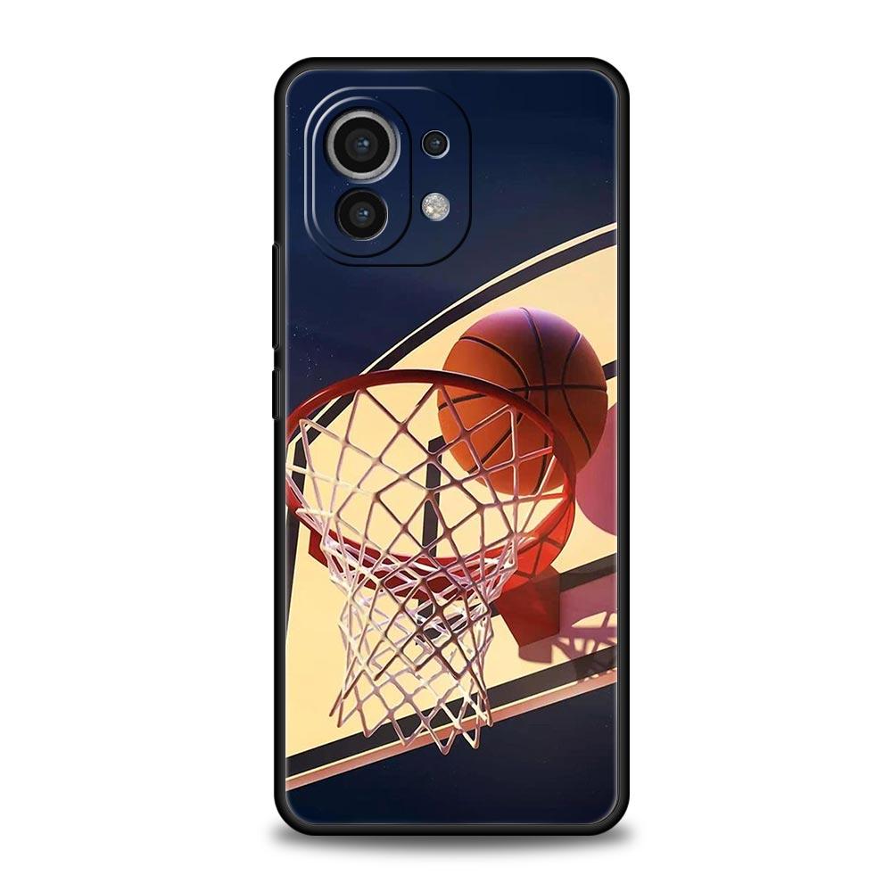 Phone Case For Xiaomi Poco X4 X3 NFC F3 F4 M3 M4 Mi Note 12T 10 11 Ultra 11T 13 Pro 10T 12 Lite 9T 5G Cover Basketball Basket