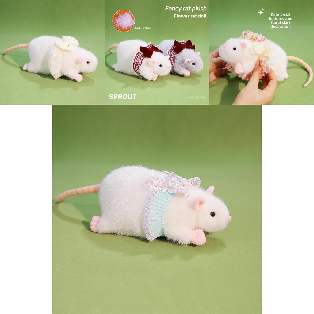 Plush Mouse Toy With Pp Cotton Filling For Kids Birthday Gift And Comfort