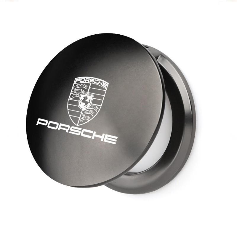 1 Stück Auto Ein-Klick-Startknopf Schutzhülle Dekorationsaufkleber für Porsche 911 Cayenne Panamera Macan Boxster Carrera-GT 928