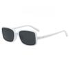 PC Square Frame Sunglasses Fashion Sun Protection for Outdoor Travel Vacation Trendy UV Blocking Lightweight & Durable