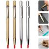 4er-Pack Hartmetall-Spitzen Glasmarking-Stift zum Ziehen von Fliesen-Schnittlinien auf Stahl, Eisen, Keramik, Marmor und anderen Oberflächen