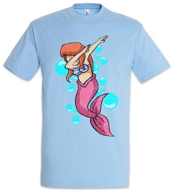 Mermaid Dab T-Shirt Mermaids Fun Music Rainbow Dance Club DJ MC Jane Clubbing