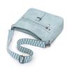 Women's PU Messenger Bag Mother Bag Large Capacity Multi-layer Commuting Shoulder Bag
