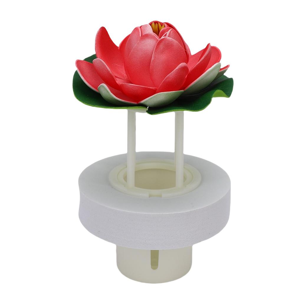 Fish Tank Atomizer Float Water Lily Aquarium Mist Maker Splash Guard Floating Buoy Accessory for Pond Water Fountain