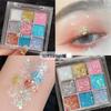 MERKLENINS Stage Glitter Eyeshadow Palette