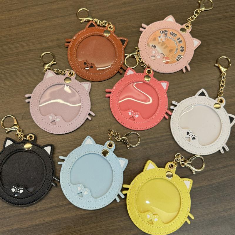 New Cat Shape Ita Bag Pins Badge Protector Case For 58Mm Anime Badges Decoration Bag Accessories Pin Case Birthday Gift