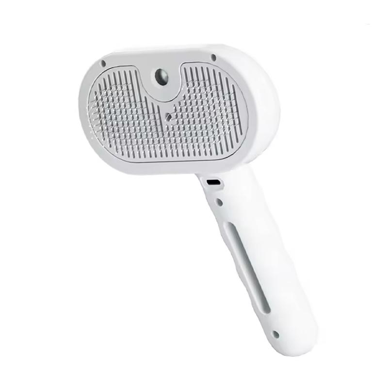 2026 3in1Pet Hair Removal Comb SoftTeeth Pet Massage Comb Pet Grooming Cleaning Brush Steam Spray Comfortable Safe for Dog Cat