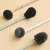 Toilet Brush with Base No Dead Corners Household Bathroom Cleaning Brush Long Handle Toilet Brush Wall Mounted Toilet Brush