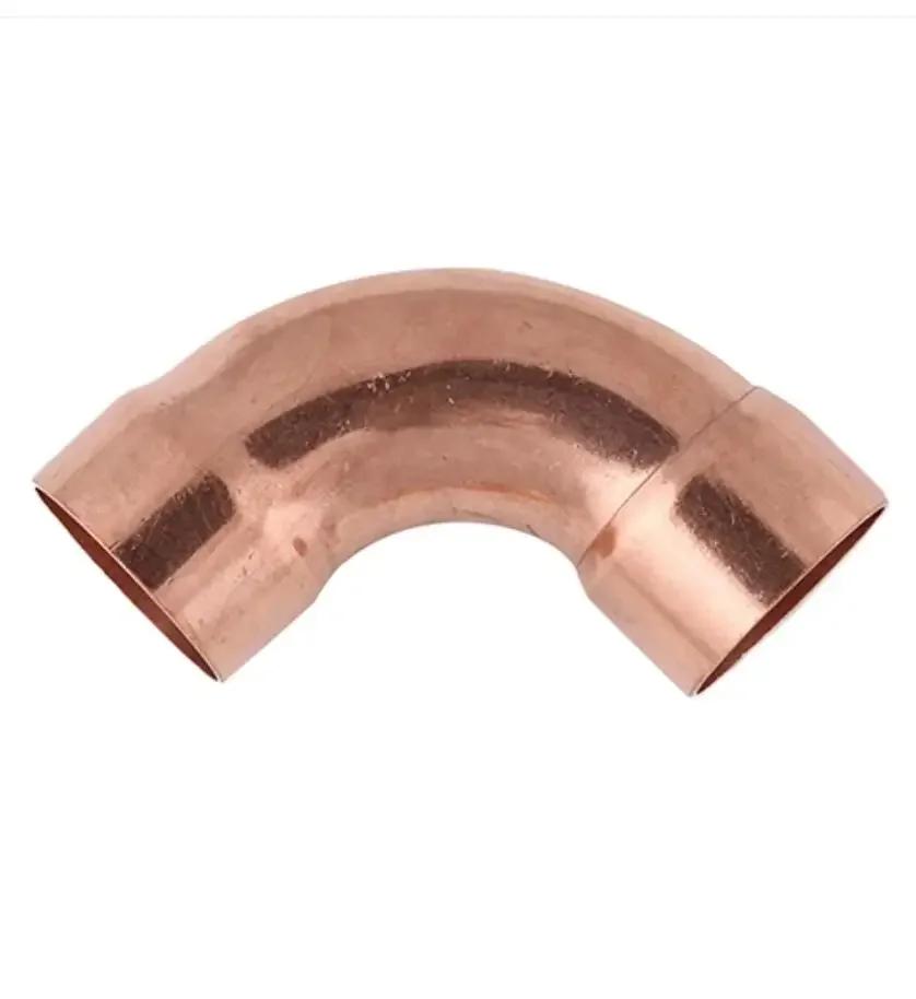 1/4" 3/8" 1/2" 5/8" 3/4" 1"Inch 6.35-54mm Straight Elbow Y U P Shaped 3 4 Way Corss Copper End Feed Pipe Fitting Air Conditioner