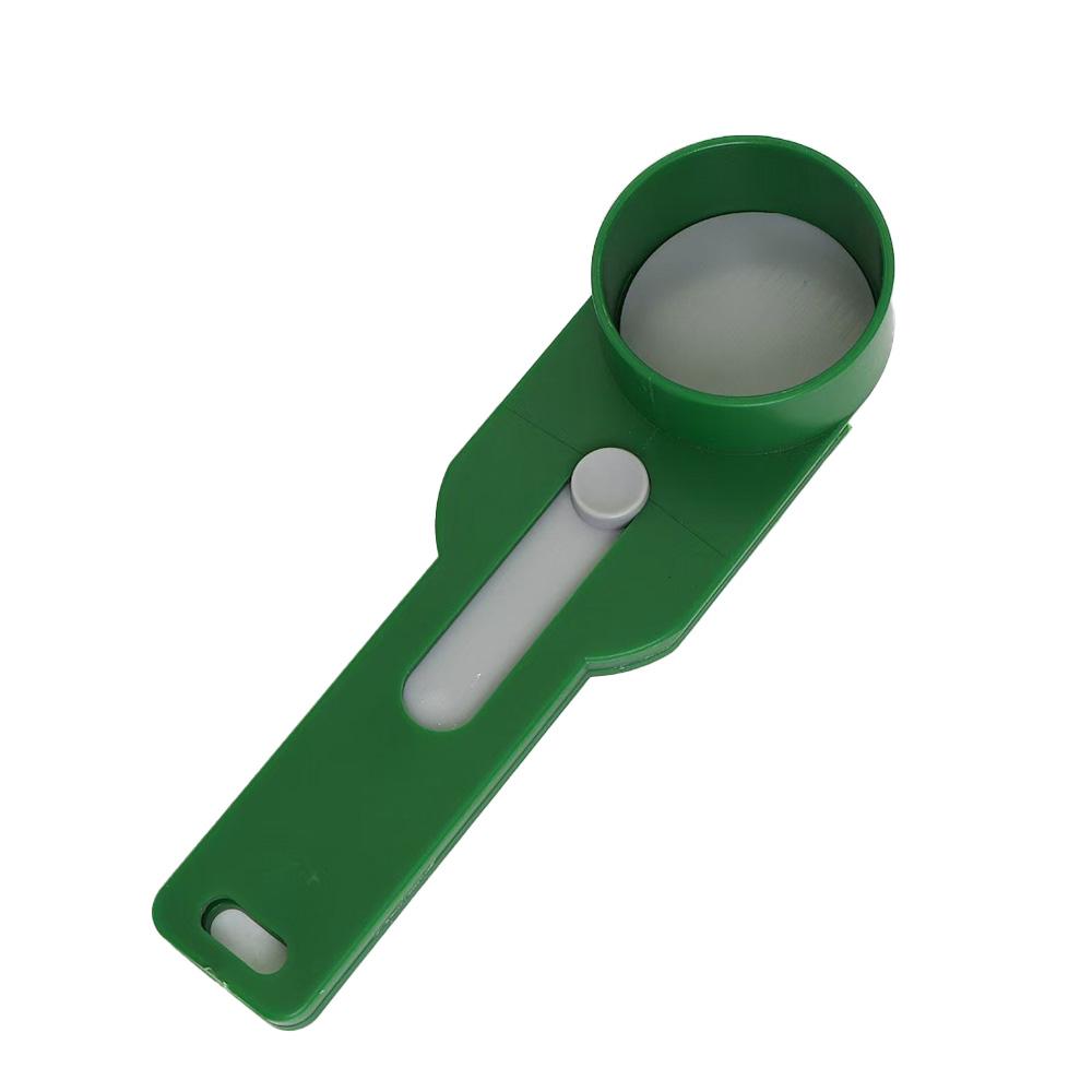 No Spill Measuring Spoon Long Handle Scoop with Built-In Sliding Funnel Preparation of Protein Powder Workout & Sports Drinks