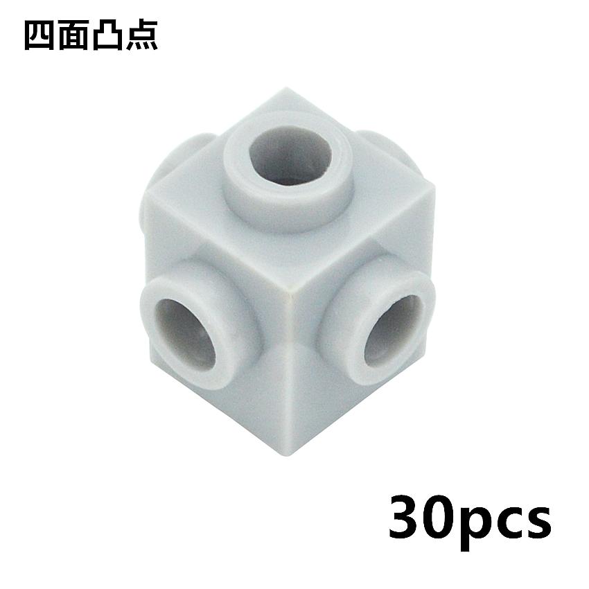 MOC Compatible Assembles Particles 4733 Brick Special 1x1 Studs On 4 Sides Building Blocks DIY Educational Creative Spare Toys