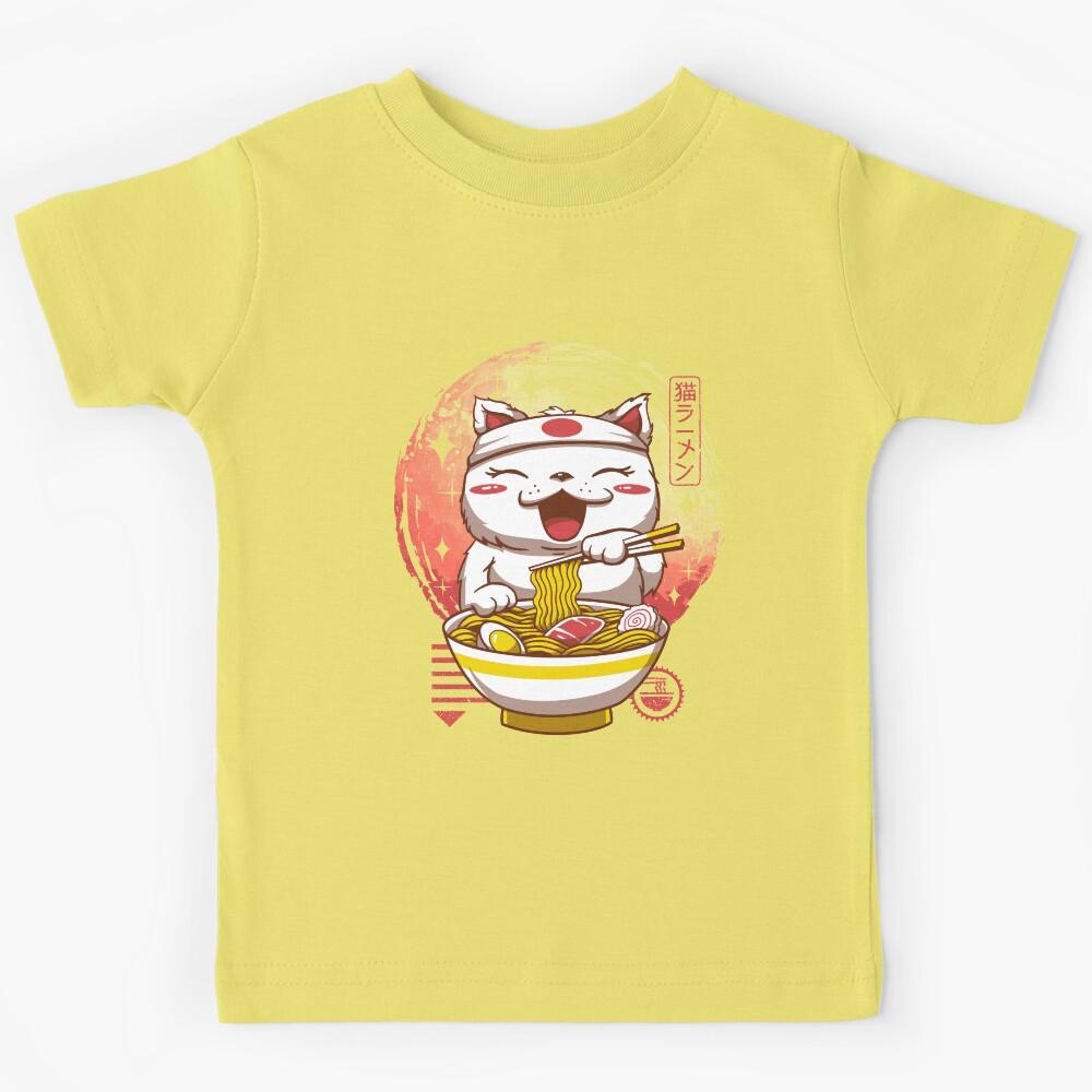 Neko Ramen Kids T-Shirt 110