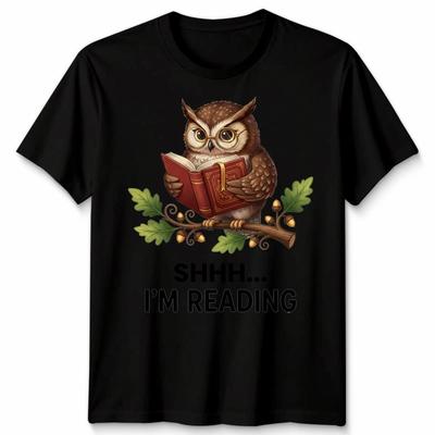 Psst... Ich lese Weltbuchtag Kostüm 2026 Unisex T-Shirt Buchliebhaber Geschenk
