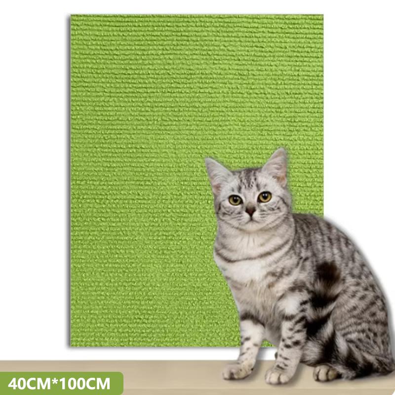 Self-Adhesive Carpet Cats Scratch Board Wall Anti Cat Scratch Sofa Diy Cats Scratch Board Sofa Protection Paws Sharpen Trimmable