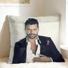 R-Ricky Martin Kissenbezug Grafischer Kissenbezug Lustiger Kissenbezug für Sofa Auto Heimdekoration