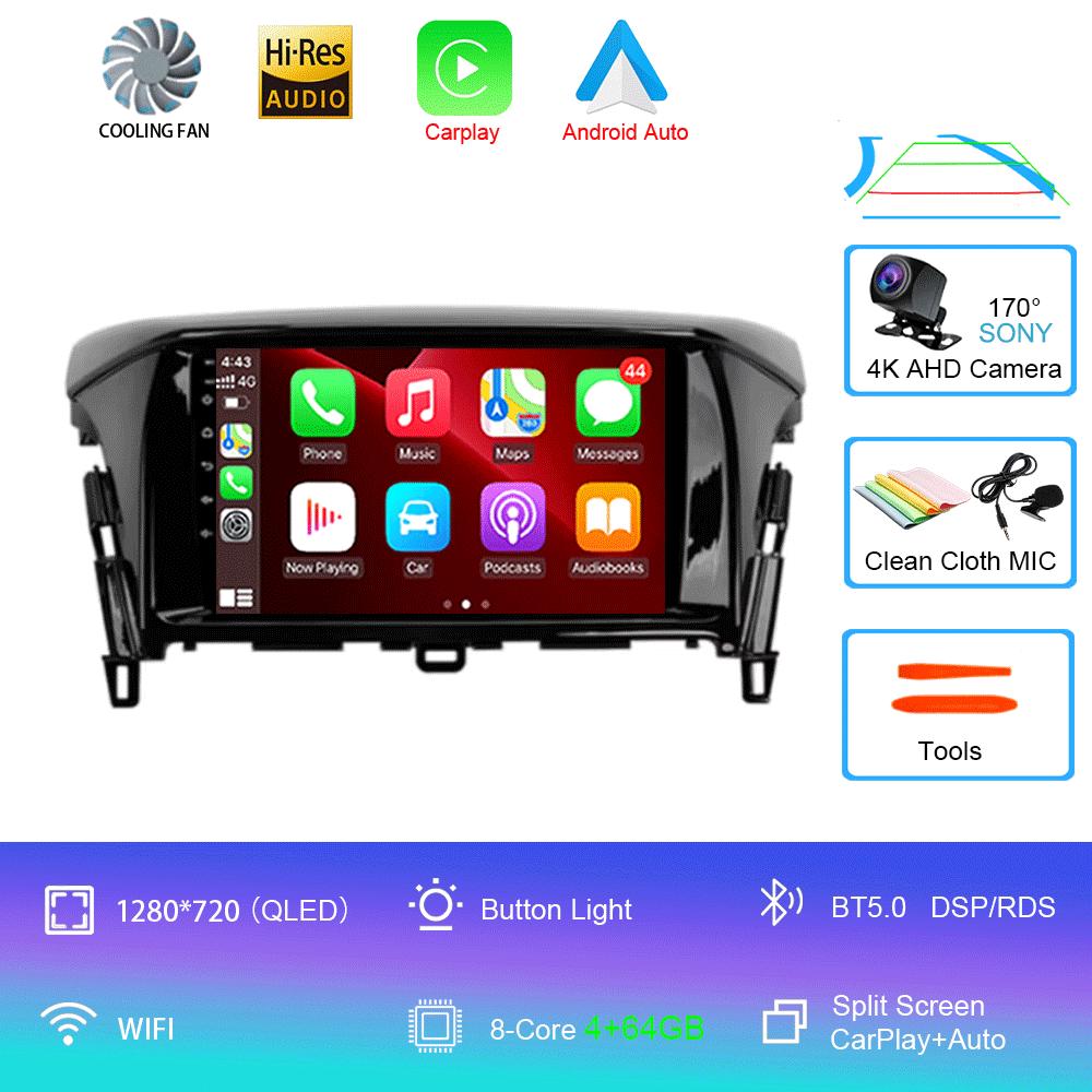 Car Radio Andorid 14 Carplay Auto For Mitsubishi Eclipse Cross 2018 2019 2020 Multimedia Video Player Navigation GPS 2din Stereo