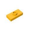 Non-Toxic 10Pcs 3794 15573 Plate Modified 1 X 2 With 1 Stud Building Blocks Bulk Parts Compatible With Bricks For Kid