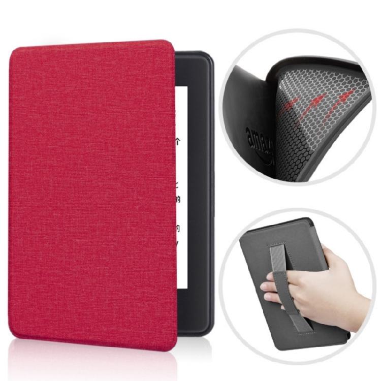 Color TPU Case Auto Sleep For Paper White 12th Gen 2024 7Inch With Fabric Texture And Easy Access