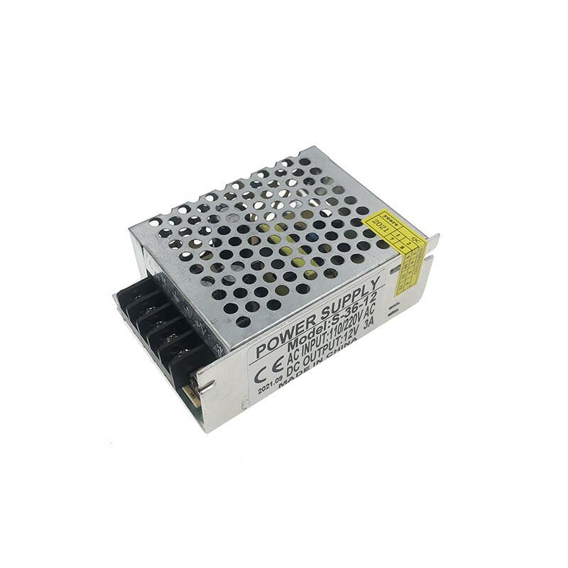 

Zhuochi Compact 12V 3A LED Switching Power Supply (2-Pack) CN plug (adapter included)