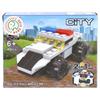 Klocki Konstrukcyjne Policja 2W1 Auto Policyjne Robot Zestaw Kreatywny