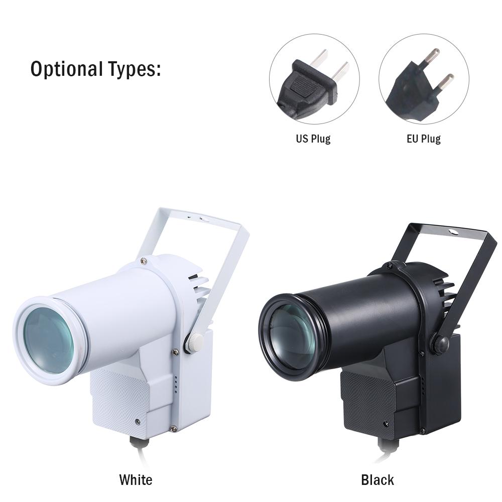 AC95-240V 15W RGB LED Mini Spot Lamp Stage Light Lighting Fixture with Remote Control Controller