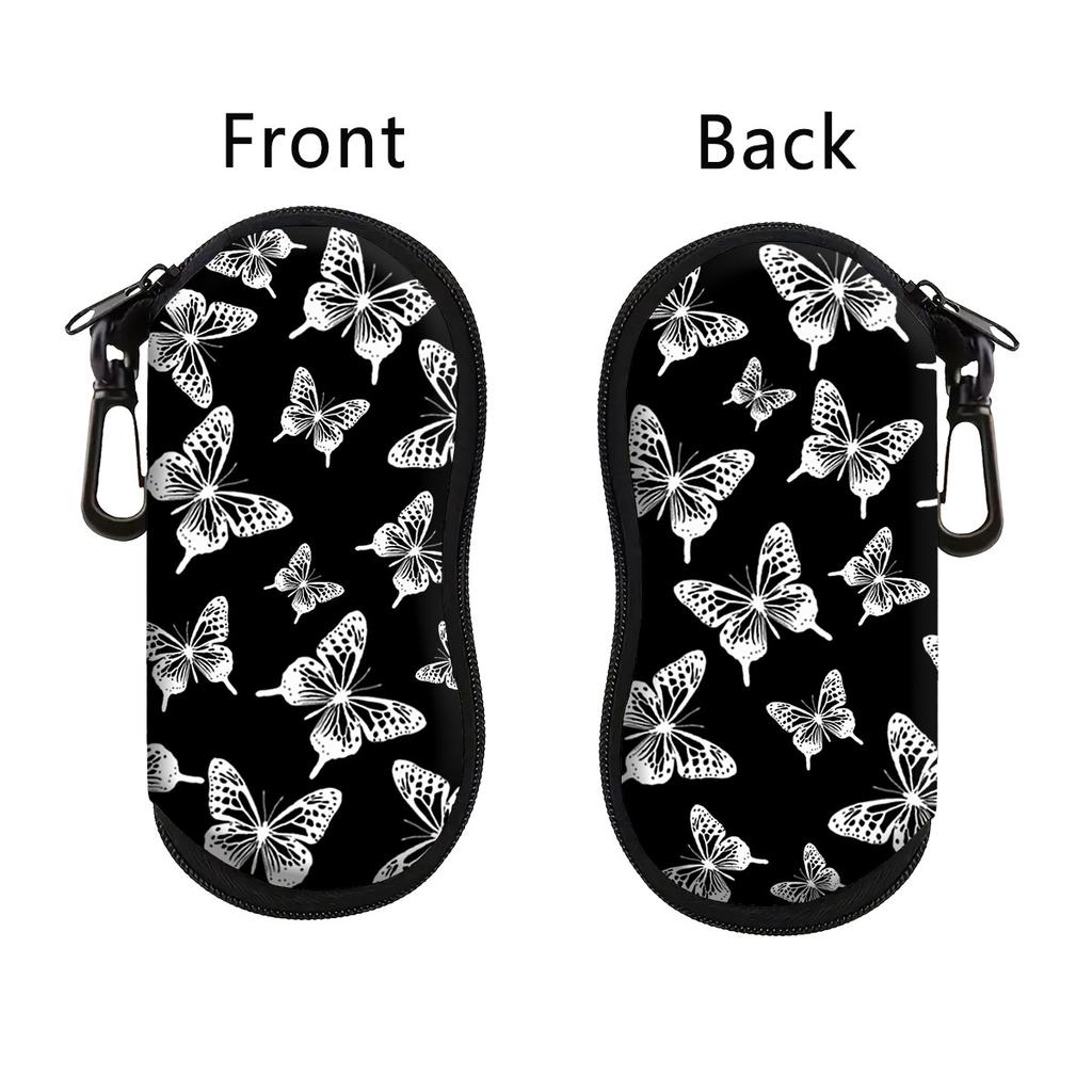 Cute Cat Rabbit Glasses Bag Portable Soft Case Reading Eyewear Case Fashion Storage Box Zipper Holder Sunglasses Box