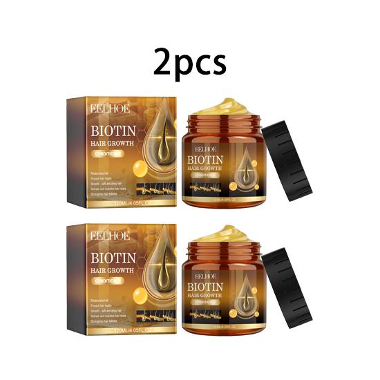 EELHOE biotin conditioner gently moisturizes the scalp, moisturizes, moisturizes, repairs smoothly, and improves dry frizz 120ml
