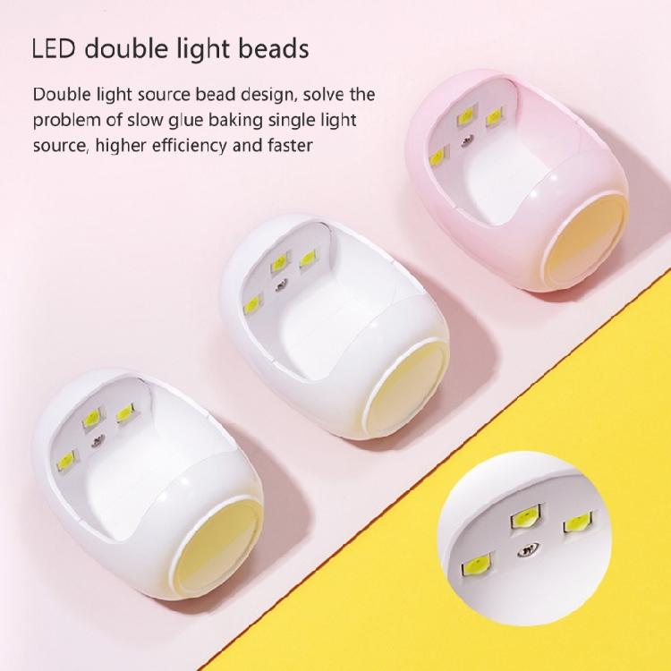 Mini Nail Dryer Nail Gel Polish Curing Lamp UV Light Nail Lamp for DIY Nail Art