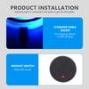 Car Cup Holder Anti Slip Pad USB Charging Lighting Glowing Coaster For JAC JS3 J2 S5 JS2 S3 T8 Refine J5 J6 J7 J4 T6 T8 Pro T9