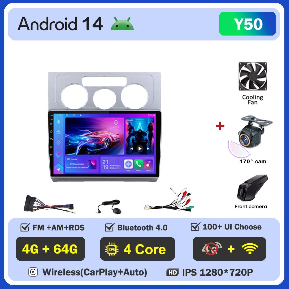 Pentru Volkswagen Touran 1 2003-2010 Radio Auto Android Stereo Unitate Principală Navigație GPS Ecran Tactil Mirror Link Sistem Inteligent