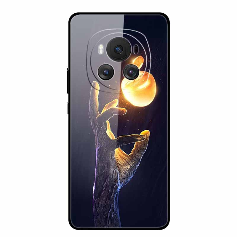 

Tempered Glass Case For Honor Magic 6 Pro Case 6.8 Soft Edge Hard Glass Back Cover For Honor Magic6 Pro Phone Case Fundas Shell Honor Magic 6 Pro