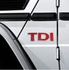 1Pcs Metal TDI Car Side/Rear/Front Decorations Badge Emblem 3D Self-Adhesive Nameplate Sticker for Car