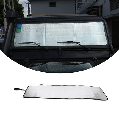 For Land Rover Defender 90 110 130 2004–2018 Car Front Windshield Sunshade UV Protection Foldable Shade Sun Protector Cover