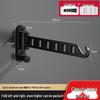 Invisible Wall-Mounted Folding Clothes Rack - No-Drill Bathroom or Balcony Storage Solution
