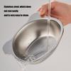 Elevated Cats Bowl Set Nonslip Base Stainless Steel Pet Double Bowl Feeders For Dry and Wet Food Home Feeding Solution
