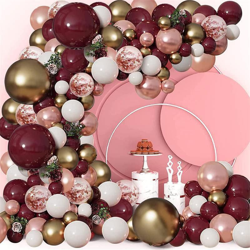 Balloon New Year'S Eve, Birthday Balloon Scene Arrangement Supplies, Festive Wedding Balloon Arch, Balloon Wedding