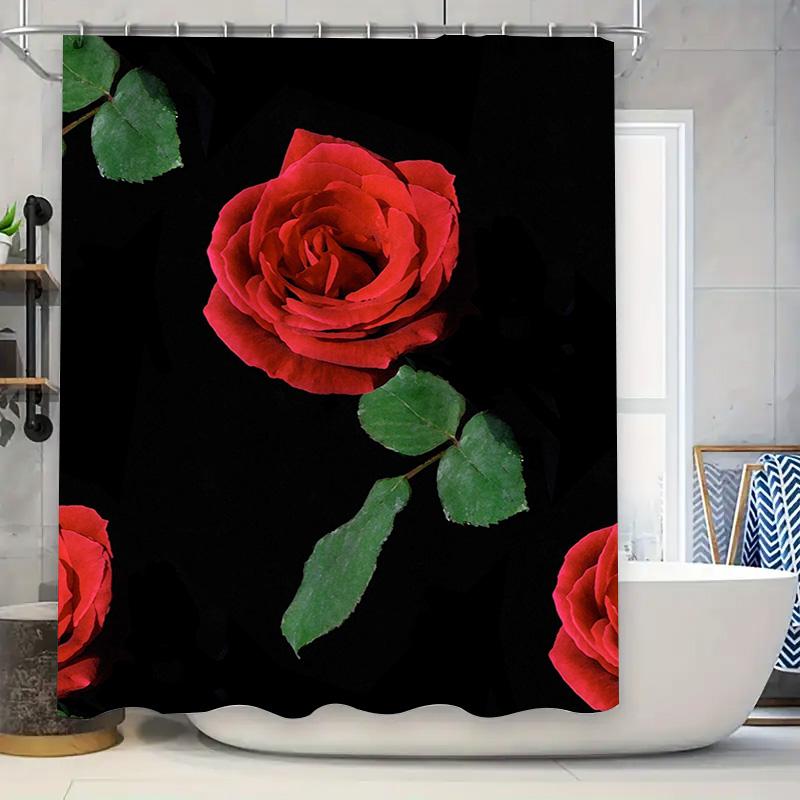 

Blue Geometric Shower Curtain with White Design for Bathrooms Modern Decorative Shower Curtains suitable for Hotel Stays Printed 90x180cm