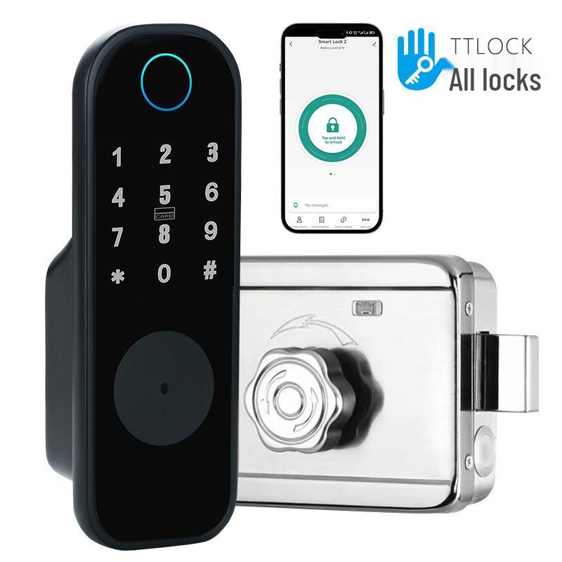 Iron Gate Smart Outdoor Lock: Fingerprint