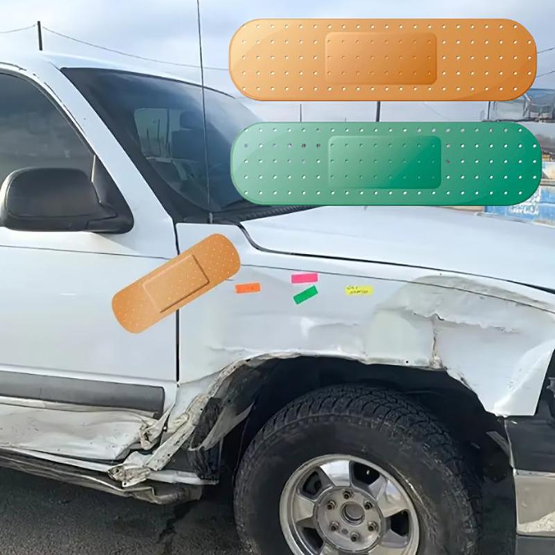 Cerotti divertenti Adesivi per auto Bende Adesivi paraurti Camion Camper Decalcomanie Adesivi riflettenti ammaccati Adesivo per auto Accessori per auto