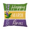 Pillow Case Holiday Party Decoration Home Living Room Sofa Cushion Cover Linen Print